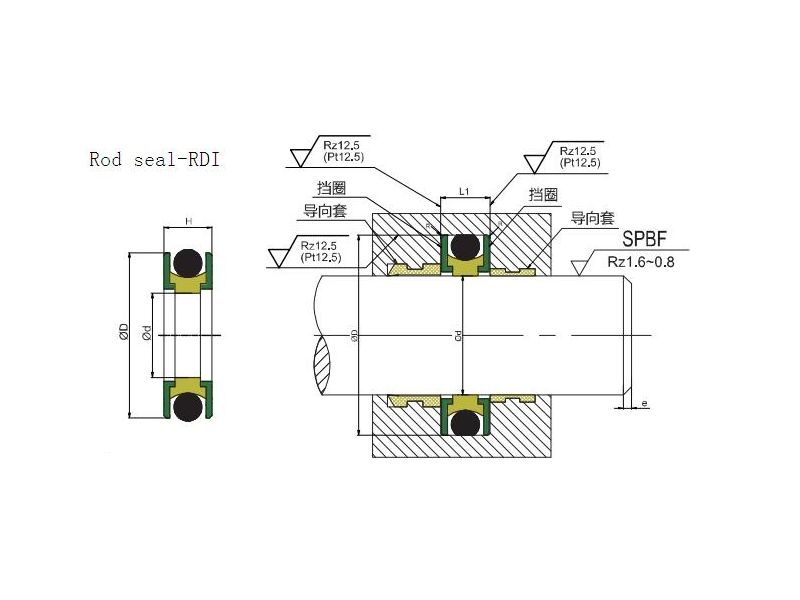 RDI rod compact seal 